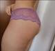 Culo con mutande di pizzo