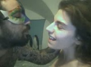 gocce di pioggia dorata